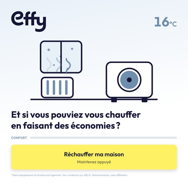 Bannière Effy « Pompe à chaleur interactive »